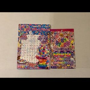 Lisa Frank Word-Finds Book and Sticker Pad